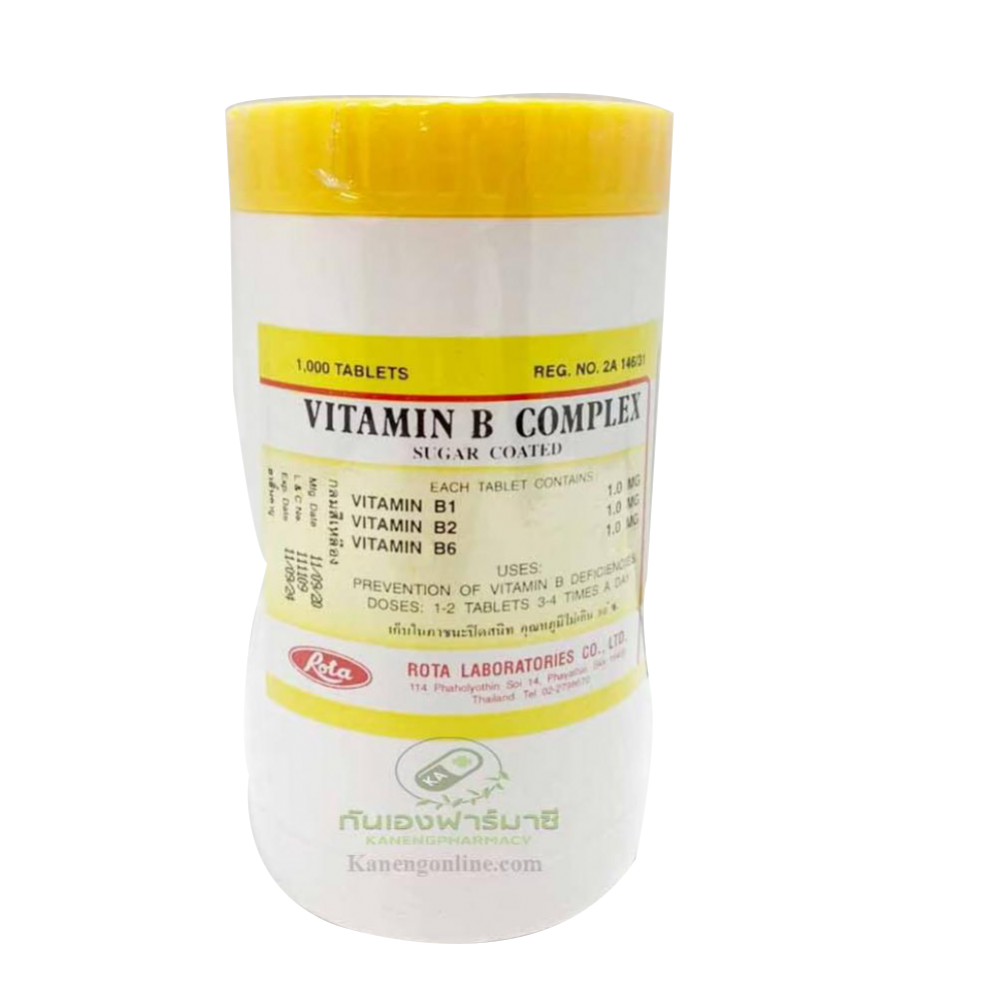 VITAMIN B COMPLEX ROTA 