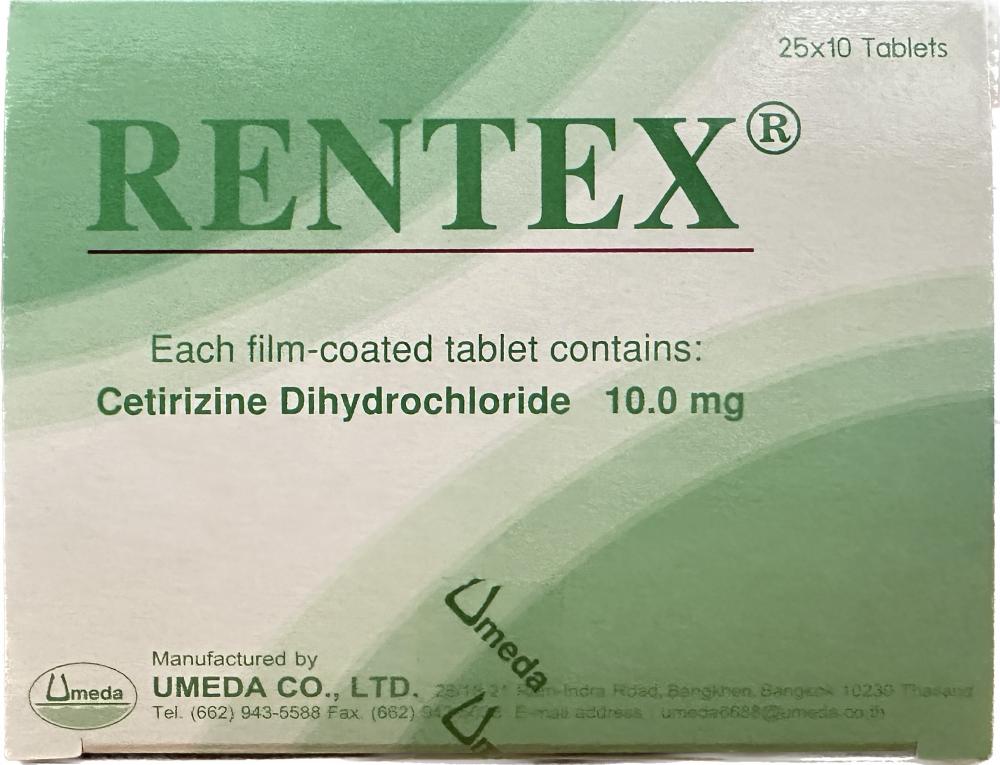 Tab Rentex RENTEX 25x10S'