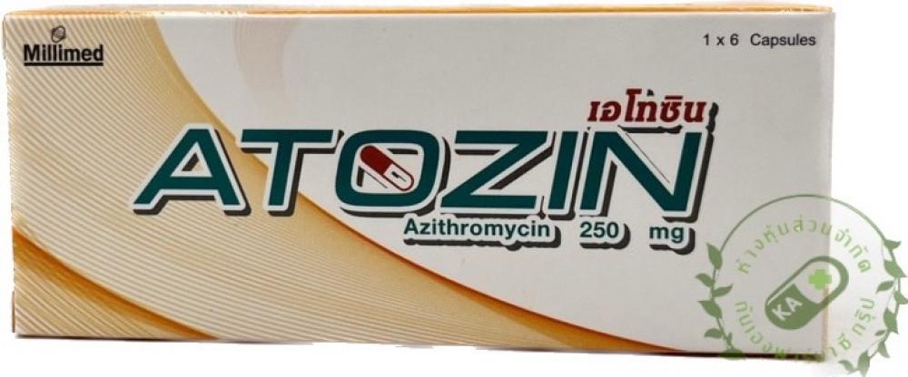 ATOZIN 250MG. 6TAB
