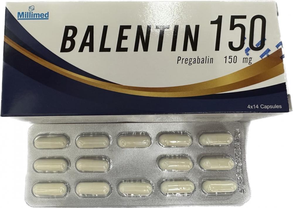 BALENTIN 150MG. 4x14CAP